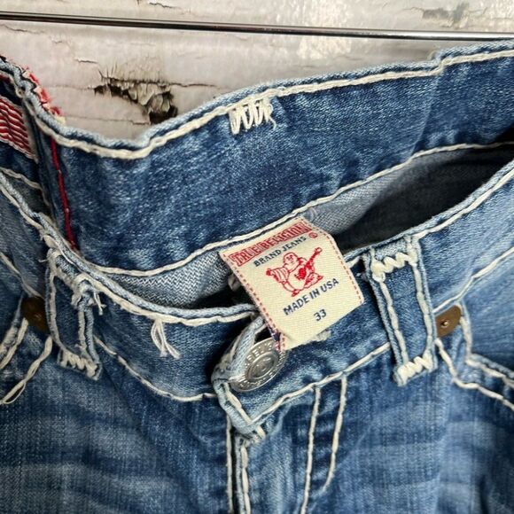 True Religion Men’s Bobby Super T Jeans Size 33 - Picture 7 of 9